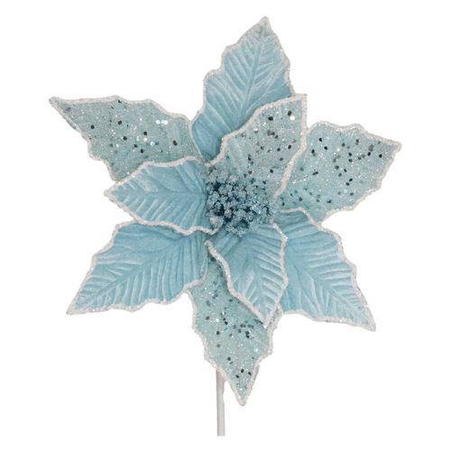 Poinsettia Pale Blue